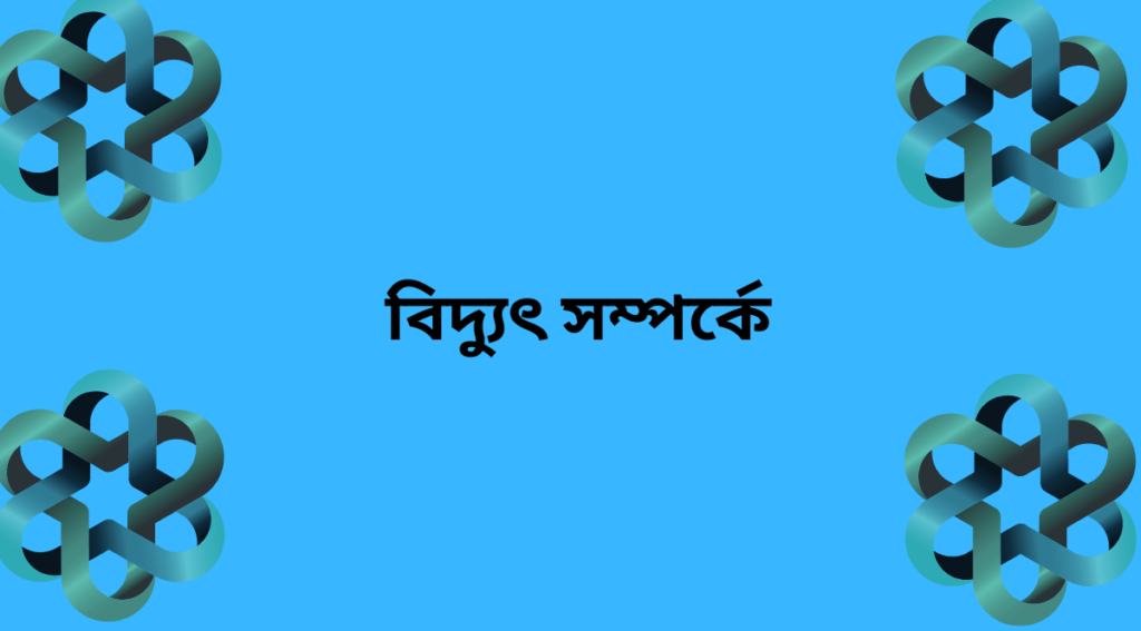 বিদ্যুৎ ব্যবস্থা